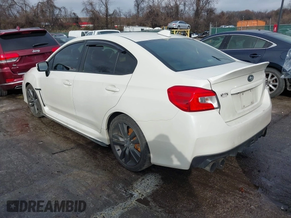 2016 Subaru WRX Premium with VIN JF1VA1E68G9802605, listed as a IAAI auction lot 41114464 with 158,161 mi miles. Bid and sale history available at carsss.com. Image 3.