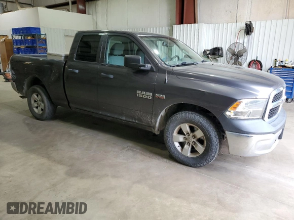 2018 Ram 1500 Express with VIN 1C6RR6FT4JS330660, listed as a Copart auction lot 47839455 with 130,605 mi miles and Salvage title. Bid and sale history available at DreamBid. Image 4.