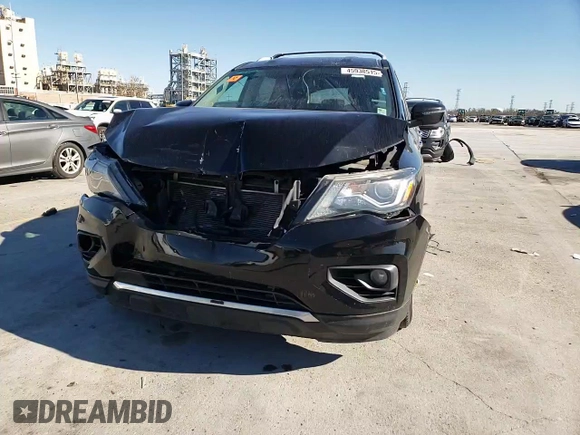 2020 Nissan Pathfinder SV z VIN 5N1DR2BN0LC618753, wystawiony jako Copart lot #45938515 z przebiegiem 211 098 mil mil oraz Szkoda całkowita • Salvage title. Historia ofert i sprzedaży dostępna na DreamBid. Obrazek 12.