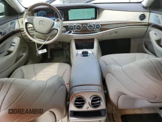 2017 Mercedes-Benz S 550 with VIN WDDUG8FB8HA331053, listed as a Copart auction lot 41588304 with 46,318 mi miles and Salvage Title. Bid and sale history available at carsss.com. Image 8.