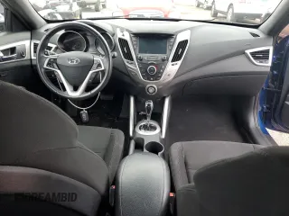 2017 Hyundai Veloster with VIN KMHTC6AD8HU324368, listed as a Copart auction lot 37286853 with 90,777 mi miles. Bid and sale history available at carsss.com. Image 8.
