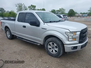 2015 Ford F-150 XL with VIN 1FTEX1C8XFKD19587, listed as a IAAI auction lot 42315673 with 220,319 mi miles and . Bid and sale history available at DreamBid. Image 1.