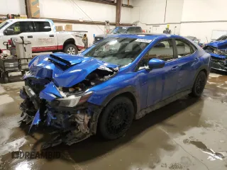2022 Subaru WRX Premium with VIN JF1VBAH60N8026806, listed as a Copart auction lot 84015484 with 56,833 mi miles and Salvage Title. Bid and sale history available at carsss.com. Image 1.