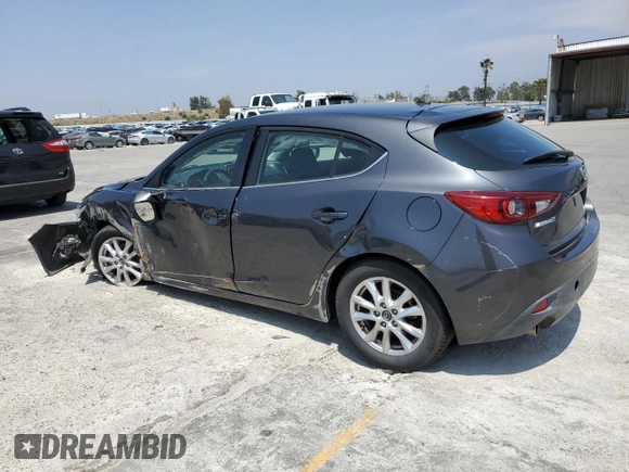 2015 Mazda 3 i Touring with VIN 3MZBM1L79FM165513, listed as a Copart auction lot 55436135 with 127,365 mi miles and Salvage Title. Bid and sale history available at DreamBid. Image 2.
