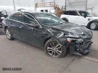 2016 Chevrolet Malibu LT with VIN 1G1ZE5ST5GF220392, listed as a IAAI auction lot 41785383 with 90,021 mi miles. Bid and sale history available at carsss.com. Image 1.