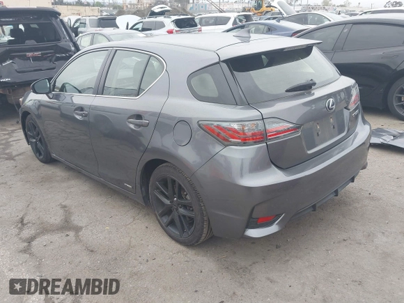 2014 Lexus CT 200h with VIN JTHKD5BH9E2182997, listed as a IAAI auction lot 41756156 with 105,983 mi miles and . Bid and sale history available at DreamBid. Image 3.