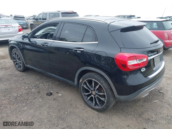 2016 Mercedes-Benz GLA with VIN WDCTG4EB9GJ200741, listed as a IAAI auction lot 41801864 with 107,351 mi miles. Bid and sale history available at carsss.com. Image 3.