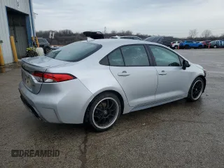 2021 Toyota Corolla SE with VIN 5YFS4MCE6MP089080, listed as a Copart auction lot 51284825 with 89,413 mi miles and Salvage Title. Bid and sale history available at carsss.com. Image 3.