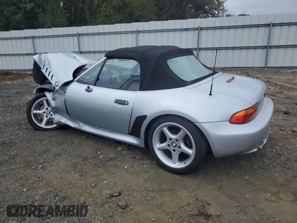 1998 BMW 3 Series Z3 2.8 with VIN 4USCJ3322WLB62533, listed as a Copart auction lot 70248524 with Not provided miles and Salvage title. Bid and sale history available at DreamBid. Image 2.