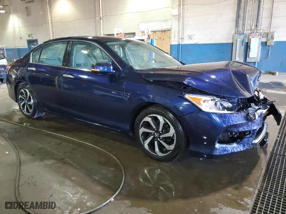 2016 Honda Accord Sedan EX with VIN 1HGCR2F70GA003053, listed as a Copart auction lot 48967035 with 129,893 mi miles and Clean Title. Bid and sale history available at carsss.com. Image 4.