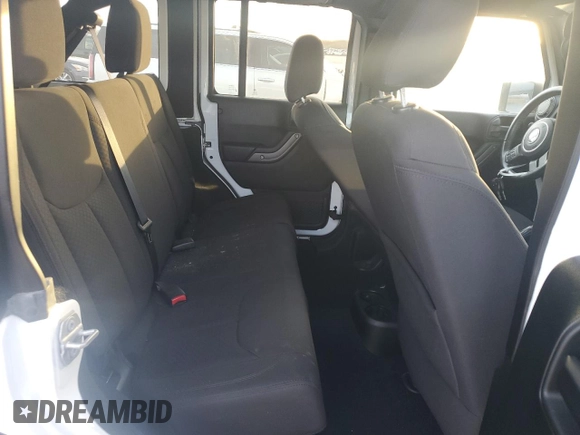 2018 Jeep Wrangler JK Unlimited Sport S with VIN 1C4BJWDG1JL815338, listed as a Copart auction lot 84467344 with 46,838 mi miles and Salvage Title. Bid and sale history available at carsss.com. Image 11.