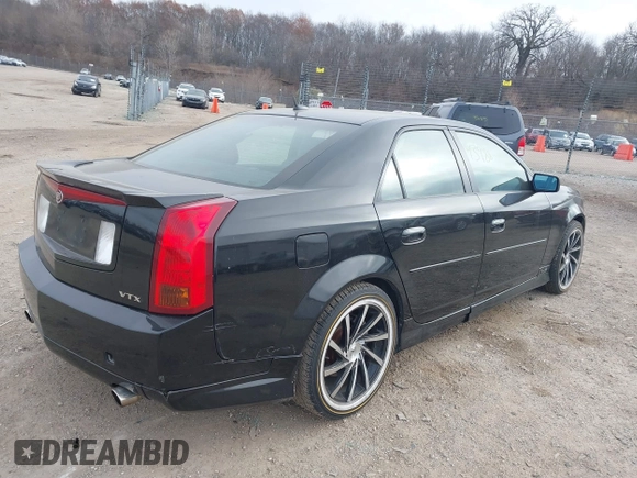 2005 Cadillac CTS with VIN 1G6DP567950108335, listed as a IAAI auction lot 40993988 with 75,648 mi miles. Bid and sale history available at carsss.com. Image 4.