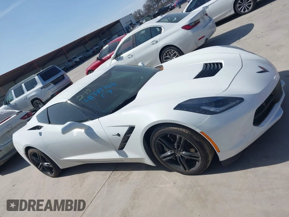 2016 Chevrolet Corvette 1LT with VIN 1G1YB2D75G5102741, listed as a IAAI auction lot 41729768 with 24,504 mi miles. Bid and sale history available at carsss.com. Image 13.