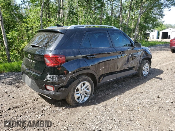 2022 Hyundai Venue SEL z VIN KMHRC8A34NU132938, wystawiony jako Copart lot #62136555 z przebiegiem 76 617 mil mil oraz Szkoda całkowita • Salvage title. Historia ofert i sprzedaży dostępna na DreamBid. Obrazek 3.