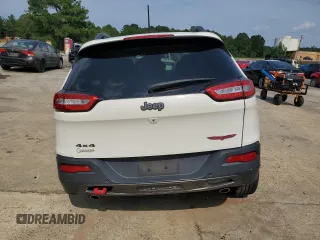 2018 Jeep Cherokee Trailhawk with VIN 1C4PJMBX0JD610455, listed as a Copart auction lot 61251565 with 75,818 mi miles and Salvage title. Bid and sale history available at DreamBid. Image 6.