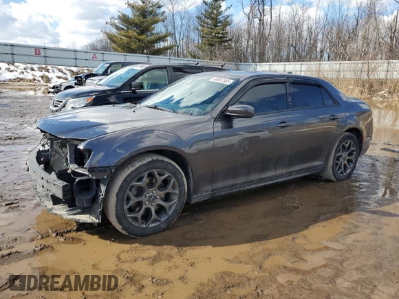 2017 Chrysler 300 S with VIN 2C3CCAGGXHH612876, listed as a Copart auction lot 46687585 with 163,688 mi miles and Clean Title. Bid and sale history available at carsss.com. Image 1.
