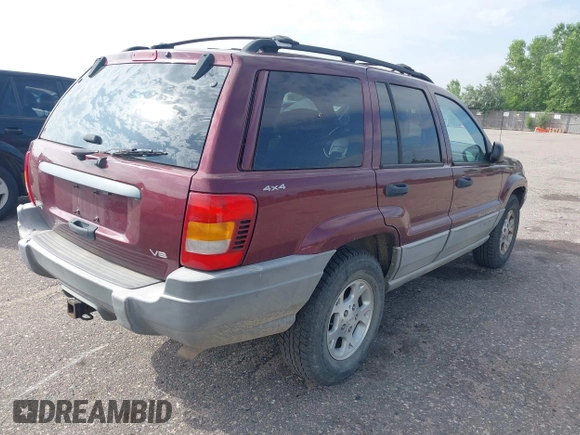 1999 Jeep Grand Cherokee Laredo с VIN 1J4GW58N3XC623612, выставлен на аукционе IAAI как лот 42564352 с пробегом 156 808 миль миль и . История ставок и продаж доступна на DreamBid. Изображение 4.