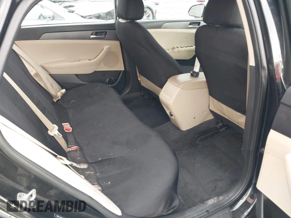 2018 Hyundai Sonata SE with VIN 5NPE24AF8JH659684, listed as a IAAI auction lot 41458940 with 134,989 mi miles and . Bid and sale history available at carsss.com. Image 8.