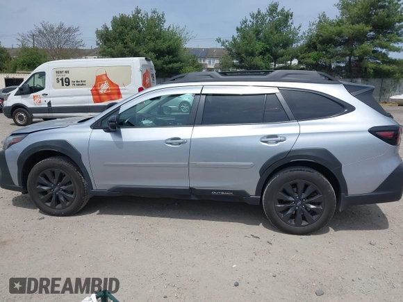 2023 Subaru Outback Onyx with VIN 4S4BTAJC0P3199604, listed as a IAAI auction lot 42128625 with 46,653 mi miles and . Bid and sale history available at DreamBid. Image 14.