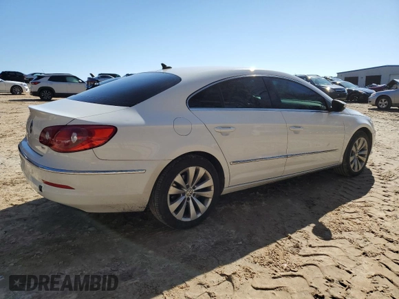 2011 Volkswagen CC Sport with VIN WVWMP7ANXBE712067, listed as a Copart auction lot 48621425 with 116,938 mi miles and Salvage Title. Bid and sale history available at carsss.com. Image 3.