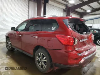 2019 Nissan Pathfinder SL with VIN 5N1DR2MM4KC615325, listed as a Copart auction lot 50473765 with 81,361 mi miles and Salvage Title. Bid and sale history available at carsss.com. Image 2.