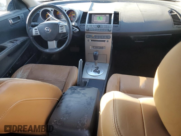 2004 Nissan Maxima SL with VIN 1N4BA41EX4C845035, listed as a Copart auction lot 49250565 with 162,787 mi miles and Salvage title. Bid and sale history available at DreamBid. Image 8.
