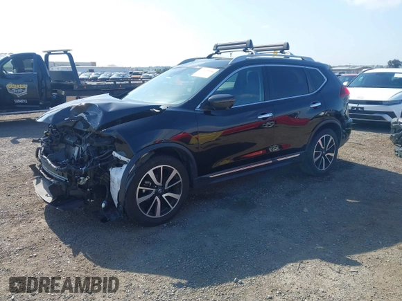 2019 Nissan Rogue SL with VIN 5N1AT2MT1KC833220, listed as a IAAI auction lot 42179936 with 82,232 mi miles and . Bid and sale history available at DreamBid. Image 18.