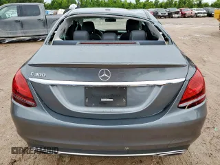 2019 Mercedes-Benz C 300 with VIN WDDWF8DB2KR516481, listed as a Copart auction lot 60709945 with 22,635 mi miles and Salvage title. Bid and sale history available at DreamBid. Image 6.