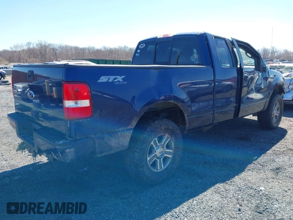 2008 Ford F-150 STX with VIN 1FTRX14W08FB44986, listed as a IAAI auction lot 41895539 with 152,647 mi miles. Bid and sale history available at carsss.com. Image 4.