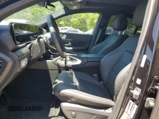 2025 Mercedes-Benz GLE 450 with VIN 4JGFD5KB9SB280918, listed as a Copart auction lot 57639525 with 7,230 mi miles and Salvage title. Bid and sale history available at DreamBid. Image 7.