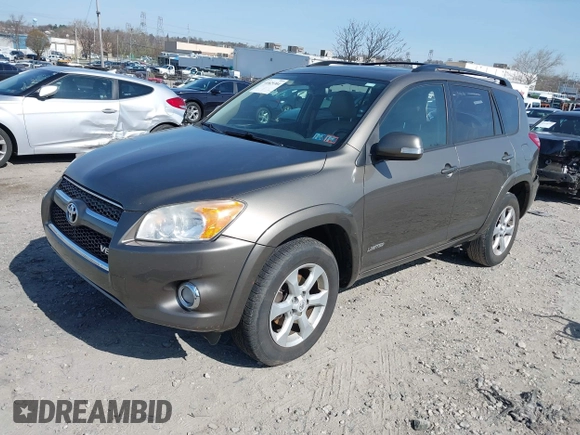 2011 Toyota RAV4 Ltd with VIN 2T3DK4DV9BW047454, listed as a IAAI auction lot 41825304 with 104,536 mi miles. Bid and sale history available at carsss.com. Image 2.