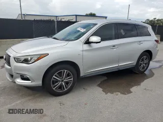 2019 Infiniti QX60 Pure with VIN 5N1DL0MN4KC502411, listed as a Copart auction lot 62968725 with 112,134 mi miles and Clean title. Bid and sale history available at DreamBid. Image 1.