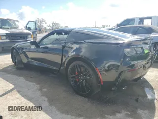 2016 Chevrolet Corvette Z06 1LZ with VIN 1G1YP2D69G5613510, listed as a Copart auction lot 77152654 with 0 mi miles and Non Repairable. Bid and sale history available at carsss.com. Image 2.