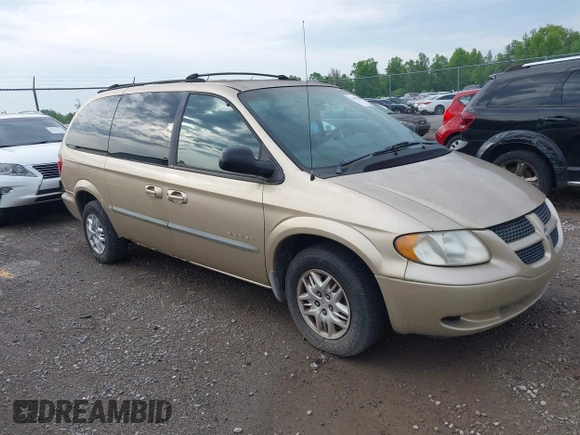 2001 Dodge Caravan Sport with VIN 2B4GP44301R297278, listed as a IAAI auction lot 42158226 with 158,039 mi miles and . Bid and sale history available at carsss.com. Image 1.