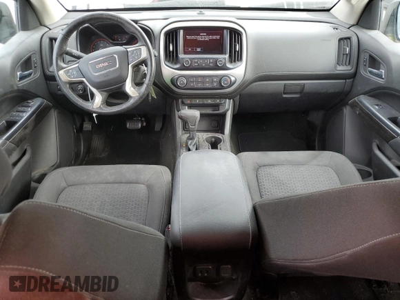 2016 GMC Canyon 4WD SLE with VIN 1GTG6CE30G1191893, listed as a Copart auction lot 87929575 with 19,033 mi miles and Salvage title. Bid and sale history available at DreamBid. Image 8.