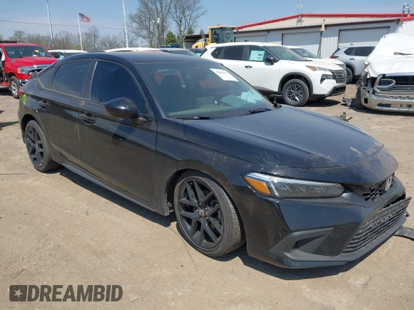 2023 Honda Civic Sport with VIN 19XFL2H86PE019273, listed as a IAAI auction lot 42066031 with 63,817 mi miles and . Bid and sale history available at DreamBid. Image 1.