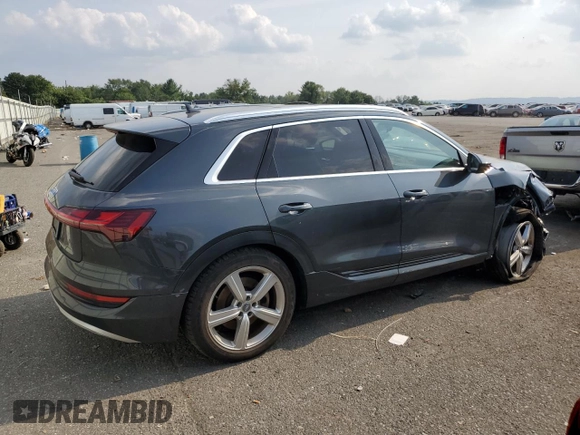 2019 Audi e-tron Prestige with VIN WA1VABGE6KB017421, listed as a Copart auction lot 64693833 with 41,396 mi miles. Bid and sale history available at carsss.com. Image 3.