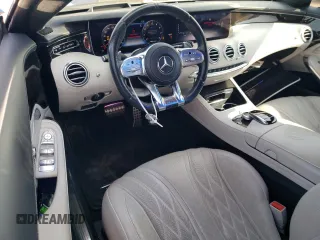 2019 Mercedes-Benz S 63 AMG with VIN WDDXJ8JB0KA039443, listed as a Copart auction lot 71202234 with Not Provided miles and Salvage Title. Bid and sale history available at DreamBid. Image 8.