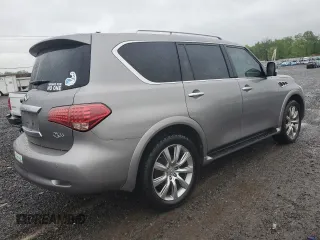 2013 Infiniti QX56 with VIN JN8AZ2NC4D9330495, listed as a Copart auction lot 56605465 with 152,443 mi miles and Clean Title. Bid and sale history available at DreamBid. Image 3.