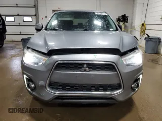 2015 Mitsubishi Outlander SE with VIN 4A4AP4AU6FE008763, listed as a Copart auction lot 58772365 with 130,749 mi miles and Salvage title. Bid and sale history available at DreamBid. Image 5.