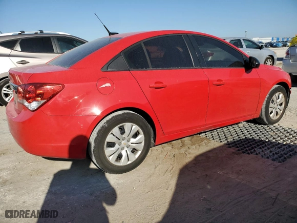 2014 Chevrolet Cruze LS with VIN 1G1PB5SG8E7151952, listed as a Copart auction lot 50174535 with 125,189 mi miles and Salvage Title. Bid and sale history available at carsss.com. Image 3.