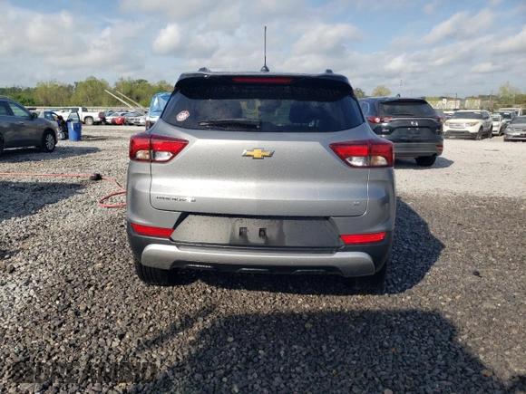 2023 Chevrolet TrailBlazer LT with VIN KL79MPSL4PB191896, listed as a Copart auction lot 51867635 with 25,492 mi miles and Salvage Title. Bid and sale history available at DreamBid. Image 6.