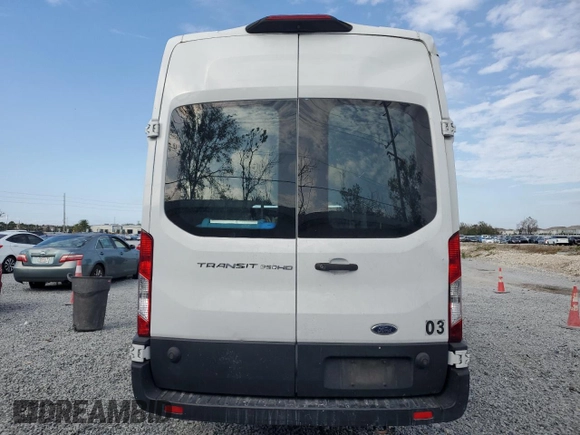 2019 Ford Transit with VIN 1FTWS4XM6KKA39266, listed as a Copart auction lot 86331414 with 117,882 mi miles and Salvage Title. Bid and sale history available at DreamBid. Image 6.