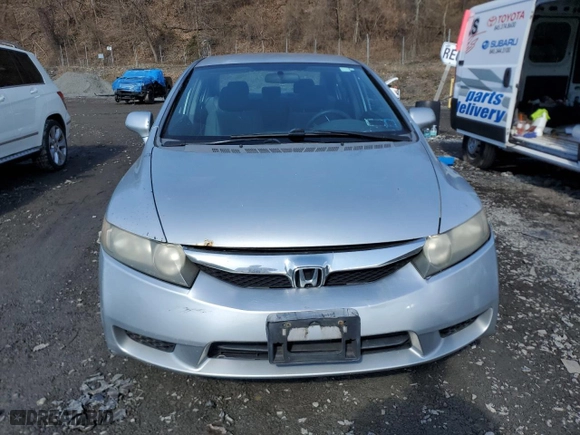 2009 Honda Civic Sdn LX with VIN 2HGFA16589H321472, listed as a Copart auction lot 50612415 with 155,342 mi miles and Salvage Title. Bid and sale history available at carsss.com. Image 5.