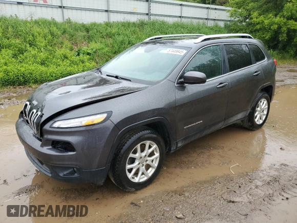 2016 Jeep Cherokee Latitude z VIN 1C4PJMCB0GW163707, wystawiony jako Copart lot #57449945 z przebiegiem 181 382 mil mil oraz Czysty tytuł • Clean title. Historia ofert i sprzedaży dostępna na DreamBid. Obrazek 1.