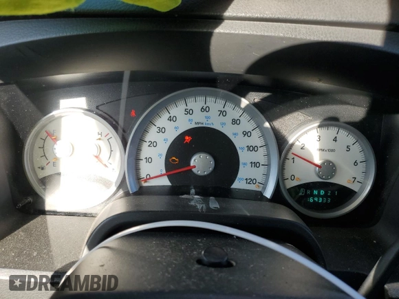2008 Dodge Dakota SLT with VIN 1D7HE48K18S561928, listed as a Copart auction lot 86441374 with 169,333 mi miles and Salvage Title. Bid and sale history available at DreamBid. Image 9.