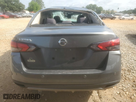 2021 Nissan Versa S with VIN 3N1CN8DV9ML907277, listed as a Copart auction lot 57128655 with Not provided miles and Salvage title. Bid and sale history available at DreamBid. Image 6.