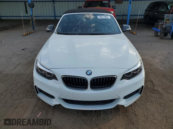 2020 BMW M2 z VIN WBA2N3C00L7E38388, wystawiony jako Copart lot #74611864 z przebiegiem 16 035 mil mil oraz Szkoda całkowita • Salvage title. Historia ofert i sprzedaży dostępna na DreamBid. Obrazek 5.