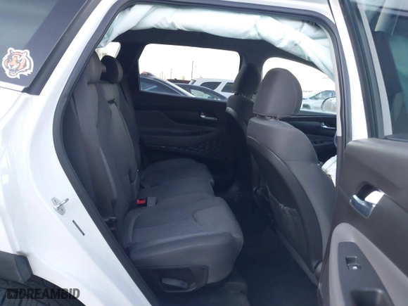 2019 Hyundai Santa Fe SE with VIN 5NMS23AD9KH077362, listed as a IAAI auction lot 41890584 with 132,476 mi miles. Bid and sale history available at carsss.com. Image 8.