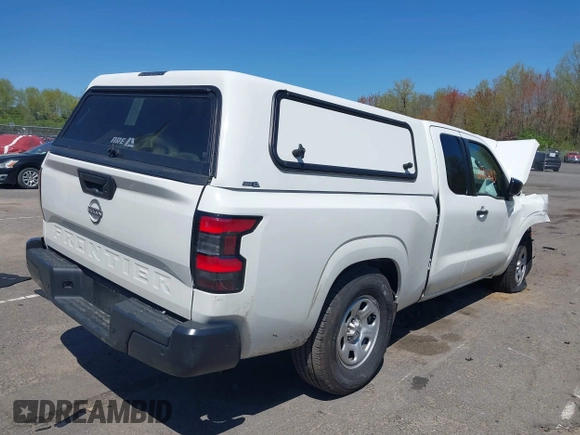 2024 Nissan Frontier S with VIN 1N6ED1CL2RN671303, listed as a IAAI auction lot 42165483 with 13,654 mi miles and . Bid and sale history available at DreamBid. Image 4.
